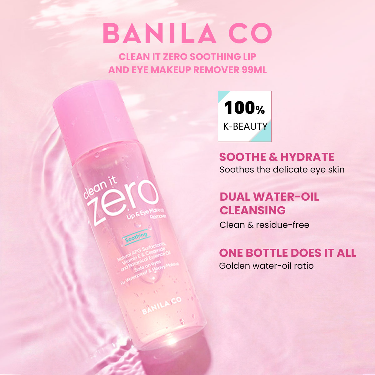 Beauty In Makeup - BANILA CO Clean it Zero Yatıştırıcı