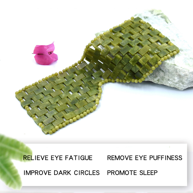 Yeşim Göz Maskesi Yüz Masaj Al - Jade Roller Gua Sha incelemesi ve fiyatı