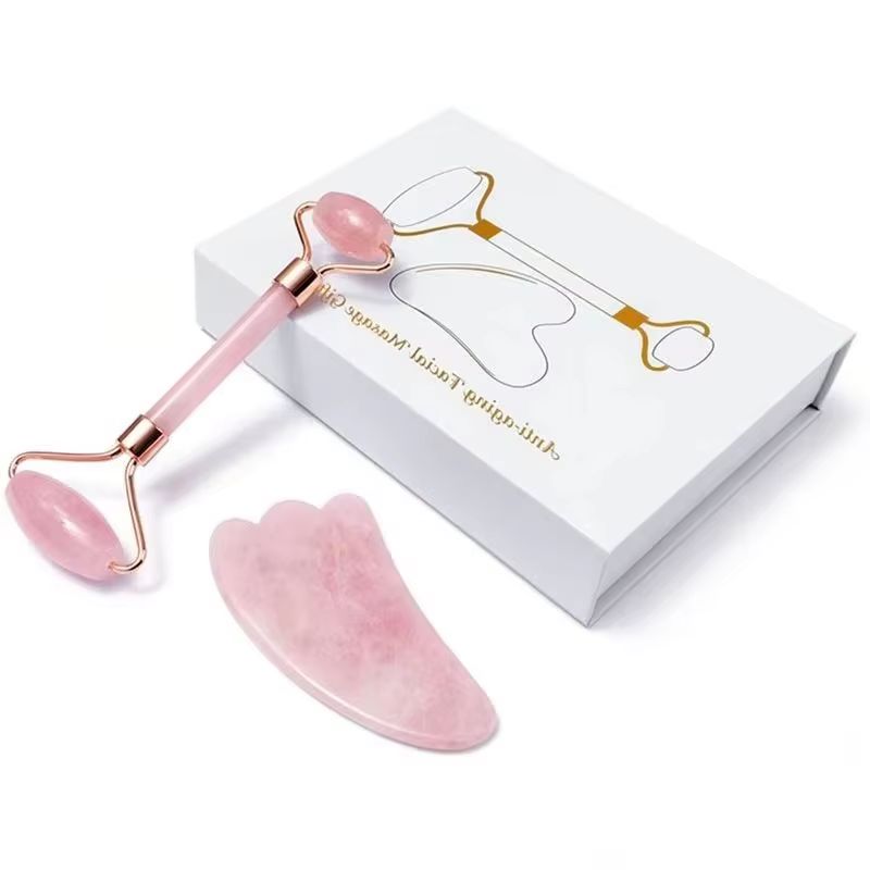 Gül Kuvarsı Guaj Kazıyıcı Yüz  - Jade Roller Gua Sha incelemesi ve fiyatı