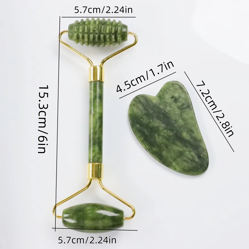 Yeşim Taşı Masaj Aleti ve Gua  - Jade Roller Gua Sha incelemesi ve fiyatı