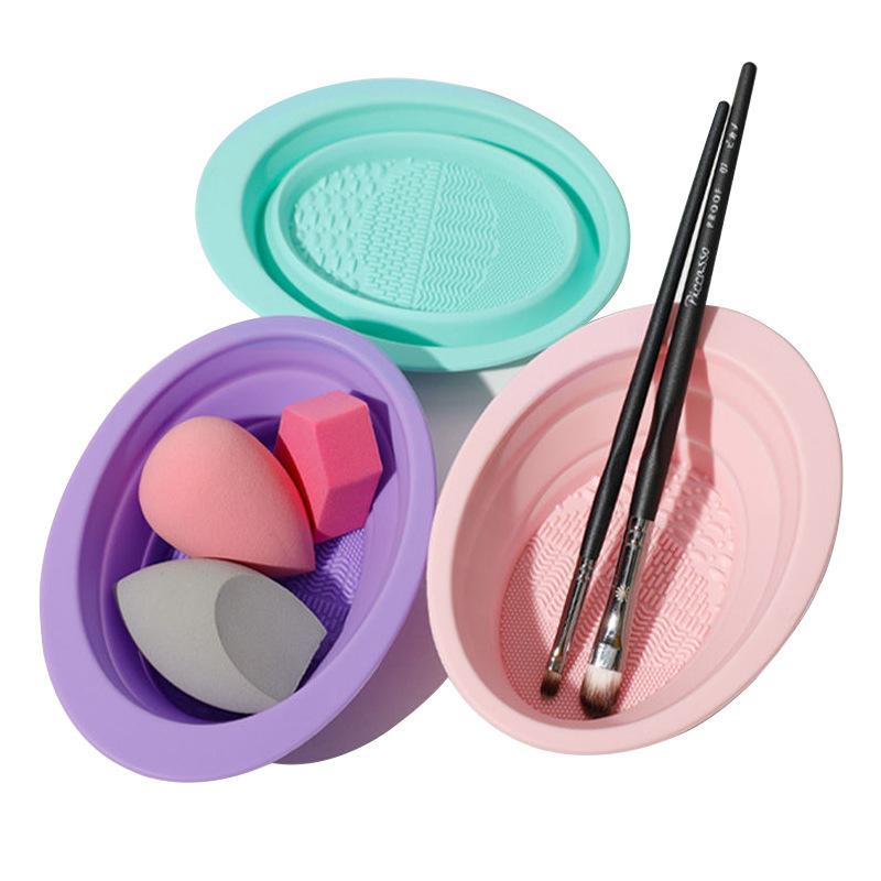 Katlanabilir Pudra Pufu Temizl - Beauty Makeup Background incelemesi ve fiyatı