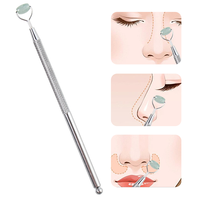 Göz Kırışıklık Karşıtı Doğal Y - Jade Roller Gua Sha incelemesi ve fiyatı