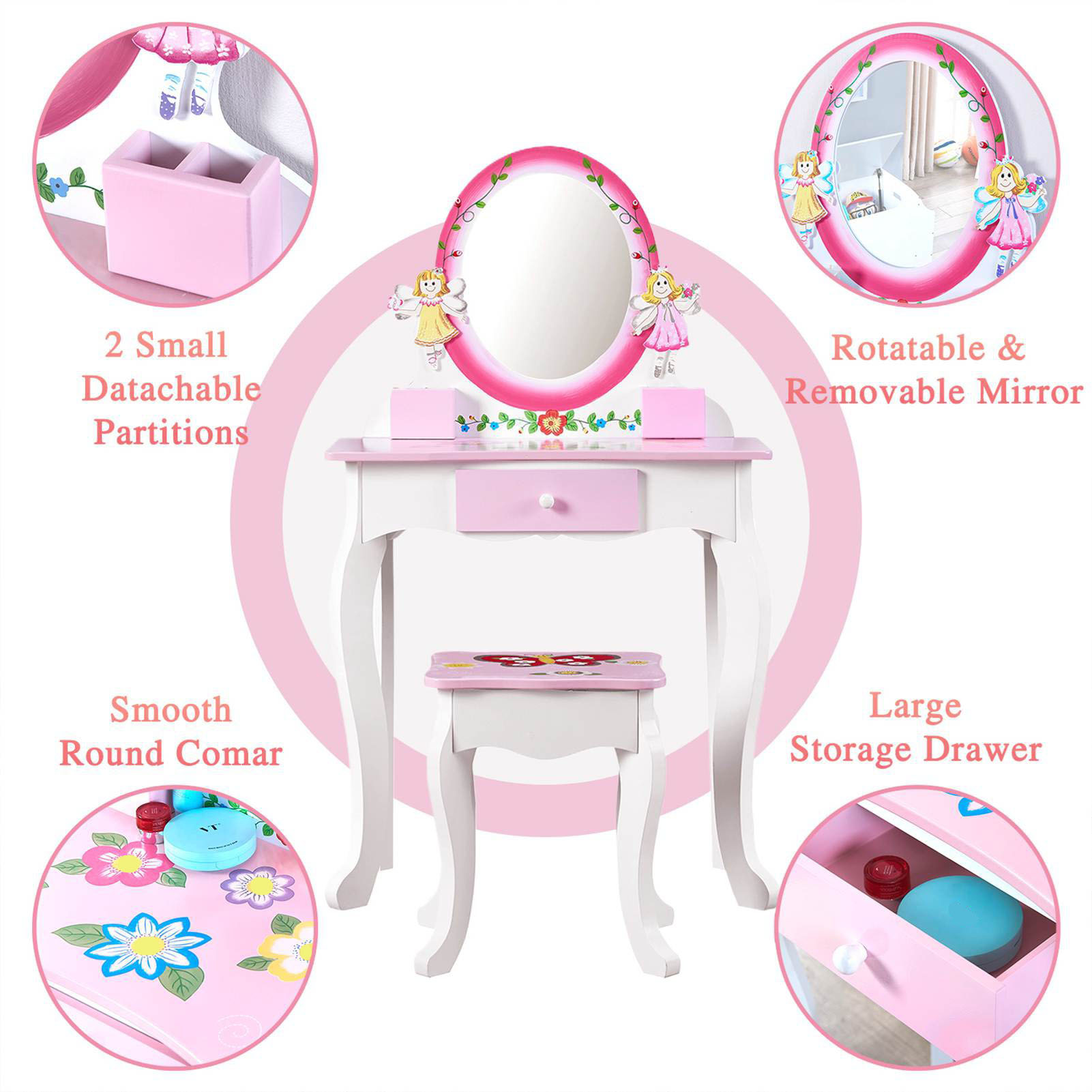 Çocuklar için Çiçek Desenli Ah - Beauty Flower Makeup incelemesi ve fiyatı