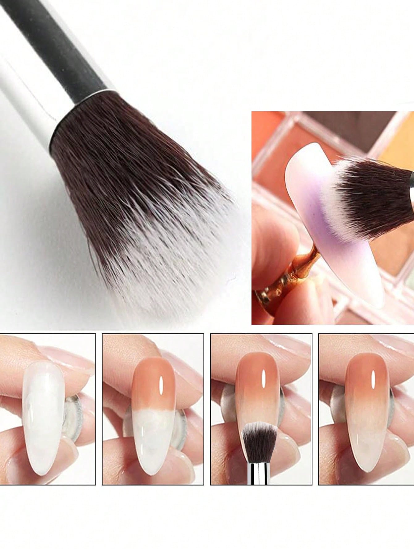 2 Adet Ombre Tırnak Resim Fırç - Beauty Makeup Background incelemesi ve fiyatı