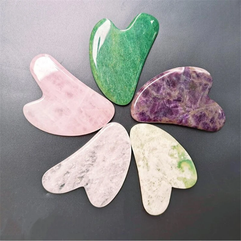 Doğal Yeşil Jades Rulo Yüz Mas - Jade Roller Gua Sha incelemesi ve fiyatı