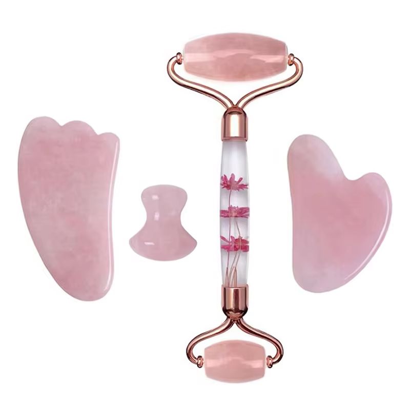 Gül Kuvarsı Sonsuz Çiçekli Yüz - Jade Roller Gua Sha incelemesi ve fiyatı